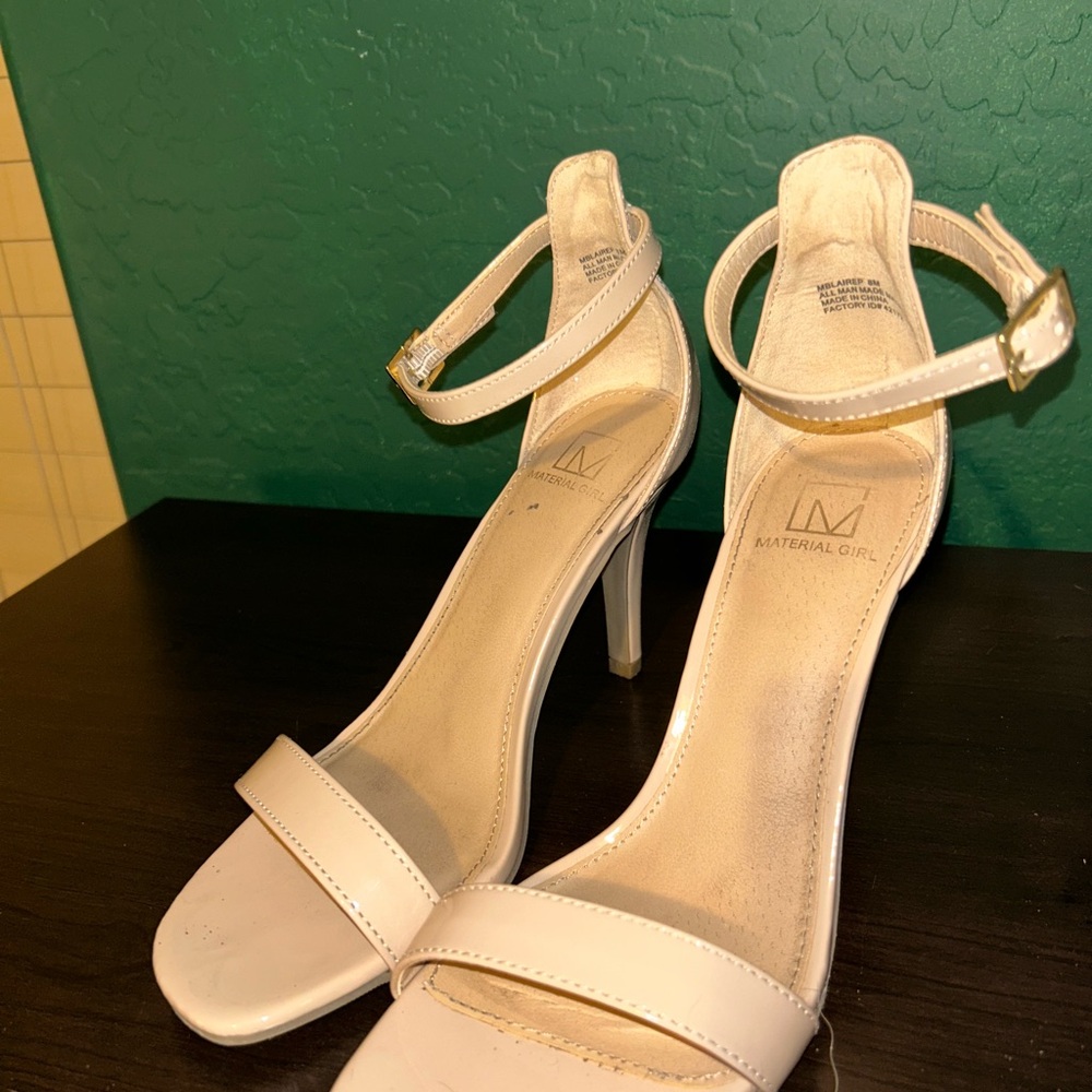 Material Girl Blush Nude Ankle-Strap Stiletto heels (8)